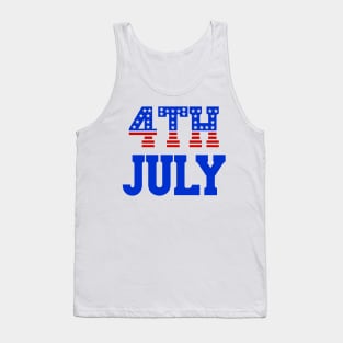 4th july independent american 2021 Tank Top